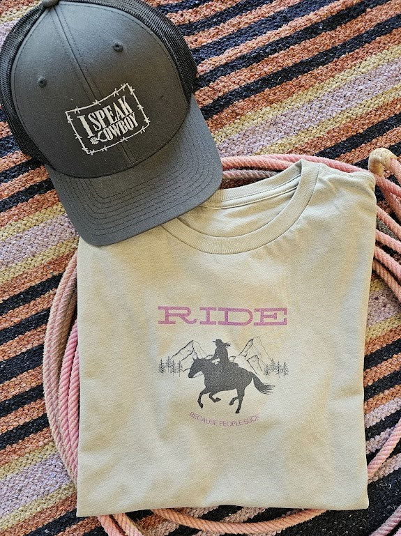 RIDE BECAUSE PEOPLE SUCK