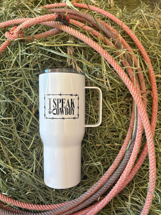 COWBOY STEEL TRAVEL MUG